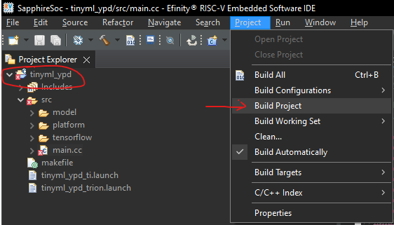 Build project